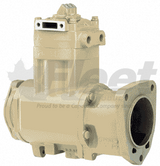 3558029X SS296ME air brake compressor for Mack E6/E7, remanufactured 13.2 CFM flange mount with rear discharge