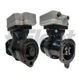 9111535240X 85mm Cummins Compressor N14 Rear Rotated for heavy truck air brake systems 9111535207X 3103411, 4080233, 4295321, 4295500, 9111535240, 9111535247, 9111535250, 9111535207X, 9111530220