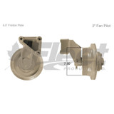 KB791078X HT/S Advantage fan clutch for Kenworth Cummins ISM, 7.50" pulley, 9.5" friction plate, remanufactured.