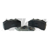 PE1369HK brake pads for Bendix ADB22X air disc calipers - graphite-metallic, Bendix K070796, 802078, K129276 / Textar 2626902 / Hendrickson S-29152