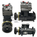 9122180020X Reman WABCO Air Brake Compressor PACCAR: 86791, 2001916, 2001916PE, 2121411, 2121411PE, 2121412, 2139800, 2139800PE, 230013183, 2336599PE, 2336600 | WABCO: 9122180000, 9122180007, 9122180020, 9122180027 | Meritor: R9559122180020X | Daimler 9122180020