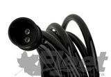 AL919805 ABS sensor extension cable, 9.8 ft straight harness, OE fit for Haldex and Automann ABS systems with 2-pin connectors