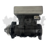 Remanufactured 9125400040X twin cylinder air brake compressor for Cummins ISX 3689770, 3687356, 3681904, 3689770RX, 3689769, 3689770CUM,Â 700085AT