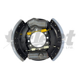 202261X Lucas Girling LH brake backing plate, 1.75" bore, RC-01 valve, fits 6- 7" shoes, hydraulic drum system 203261, E9423, E11827 202261X Lucas Girling LH brake backing plate, 1.75" bore, RC-01 valve, fits 6- 7" shoes, hydraulic drum system 203261, E9423, E11827