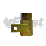 Lucas Girling LH backing plate assembly 202272X with RC-01 valve, 7- shoes, hydraulic drum brake, Ford truck fitment 202272, LH203262, E-11828, E9424