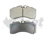 E29319HK air disc brake pads compatible with SAF-Holland P89, P89 Plus, and ST7 calipers for trailer axle brake systems. 03057000603, SBS2220K0, SSR965