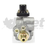 109618-G spring brake valve for trailer air brake systems, 1/2" NPT reservoir, no anti-compounding, FMVSS-121 compliant