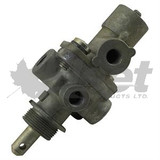 276462-g push-pull valve for truck parking and emergency brake control, 1/4" ports, anti-compounding, dash mount
