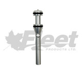 61W12OFT OEM Paccar MX13 oil feed tube for Wabco compressors 9122180020X and 9125181030X with integrated seal. Paccar 1682342PE, 1682342, 61W12OFT, 61W120FT