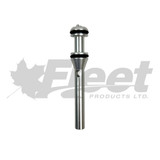 61W12OFT OEM Paccar MX13 oil feed tube for Wabco compressors 9122180020X and 9125181030X with integrated seal.