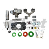 fpkmaxxus wabco maxxus maxx 22 caliper major repair kit with pins bushings seals adjuster cover and grease