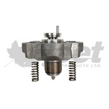 FPKMAXX22T WABCO MAXX22T trailer caliper major repair kit with pins, shaft housing, adjuster, bearings, seals, cover, and grease.