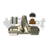 FPKEX225L Meritor EX225 caliper major repair kit with guide pins, bushings, seals, bolts, and housing for Mack, Volvo, Freightliner.