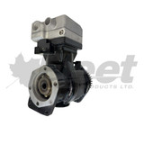 Wabco 9111530160 single-cylinder air compressor for Cummins QSK50/K50 engines, Cummins: 3641652, 3647366 | WABCO: 9111530160, 911-153-016-0, 9111530167
