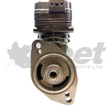 5016389X Bendix BA-922 air compressor without gear, flange mount, fits John Deere Tier 3 PowerTech Plus 4.5L–13.5L engines, 5016044, 5016380, 5016381, 5016389, 5019611, 802158, K049684, K055603 | John Deere: RE528181, RE528960, RE528961, RE529515, RE537275