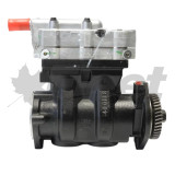 9115160100X reman WABCO SS636 twin cylinder air compressor 75MM for Cummins ISL. Replaces 4945947, 4945948, 5254292, 5272391, 5272392, 5286661, 5286681, 5286682, 5298013