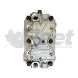 LK4935 twin cylinder air compressor for Iveco Tector and Crossway Iveco 504353253, 504055169, 504066638, 504079461, 504079463, 5001860681, 5001860839, 5006028509, K002123, K002121, LK4935, K022265N00, 41211340,* LK4936*