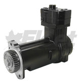 9111545090X Wabco 75 mm Cummins ISB air compressor with extended flange-sideways head 9111545090, 9111545097, 9111545200, 9111545207, 9119050113,  5287074, 4946290, 3976352, 3966512, 3955096