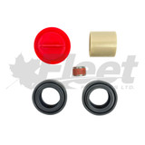 FPKEX225S-R RH major repair kit for Meritor EX225S204XX000 axial caliper with bridge, pins, boots and bushings