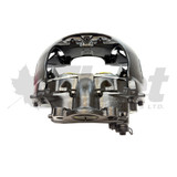 Meritor EX225L Right-Hand Air Disc Brake Caliper with Carrier Meritor: EX225L236XX000, EX225L266XX000 (12° Spring Brake mount with Windows) | Volvo: 23675020, 23582850, 23582846 | ATC: ATC-AD30-455