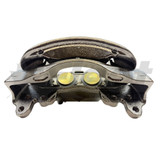 Meritor EX225L Right-Hand Air Disc Brake Caliper with Carrier Meritor: EX225L236XX000, EX225L266XX000 (12° Spring Brake mount with Windows) | Volvo: 23675020, 23582850, 23582846 | ATC: ATC-AD30-455