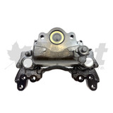 Meritor EX225L Right-Hand Air Disc Brake Caliper with Carrier Meritor: EX225L236XX000, EX225L266XX000 (12° Spring Brake mount with Windows) | Volvo: 23675020, 23582850, 23582846 | ATC: ATC-AD30-455