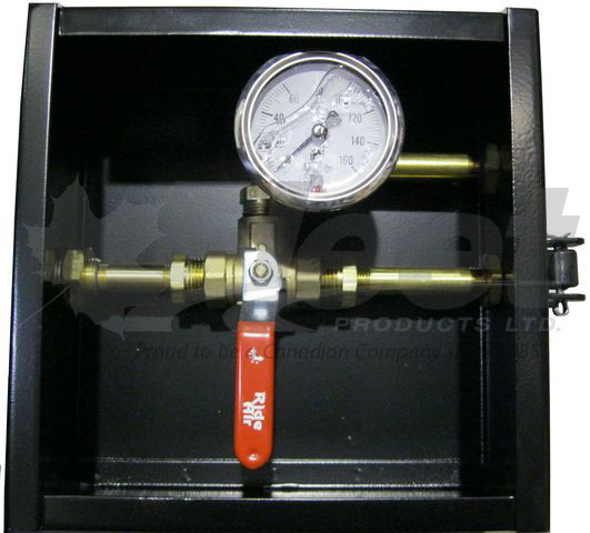 Suspension Dump Control Box W/Ball Valve & Gauge (RA014GLSH)