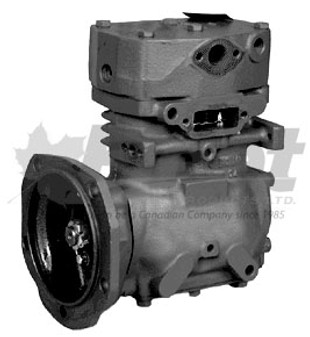 286539X TF-501 Detroit compressor, engine driven, flange mount, right ports, 0° tilt, air brake system