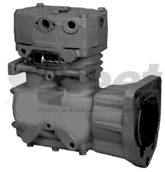 TF-501 Mack Compressor, Reman, Water/Air Cooled, 43 lbs, Air Brake System, Mack Truck