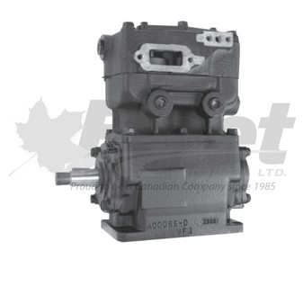 KN13060X EL1300 Pulley Drive Compressor – Gear-driven, water-cooled air brake compressor for Detroit Diesel engines