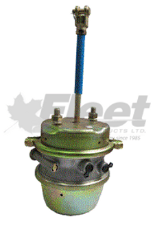 sb3030s2521 30/30 spring brake for freightliner and kenworth, 21 inch push rod, 2.5 inch stroke, corrosion-resistant, fmvss 121