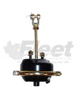 0900SC type 9 service brake chamber for freightliner and kenworth, 5.25" diameter, 10.40" push rod, oem fit