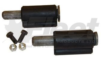 FPRK06973-1 new-style fifth wheel pin bushing kit with 2 pins, 2 bushings, 2 bolts - fits SAF-Holland FW series