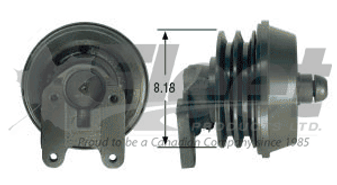 104871X FD-3 fan clutch, spring-engaged, remanufactured, for Cummins diesel trucks, replaces Horton 790002 and 104871