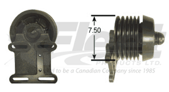 106974X FD-L CAT fan clutch remanufactured, 2.56" pilot, 7.50" pulley, pneumatic control, heavy-duty cooling