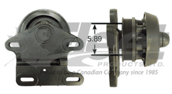108461X FD-L fan clutch for Cummins L10 and M11, spring engaged, Kevlar lining, pneumatic on/off, remanufactured