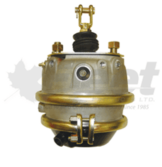 287479X DD-3 Reman Brake Actuator LH Type 30 short rod, horizontal mount chamber for MCI coaches