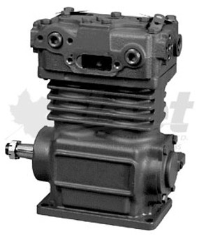 5015314X TF-550 Pulley Drive Compressor with metric ports for International V8 engines, 13.2 CFM output