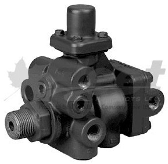 109618-G spring brake valve for trailer air brake systems, 1/2" NPT reservoir, no anti-compounding, FMVSS-121 compliant