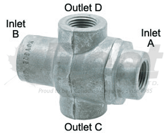 Double Check Valve (4) (280809-G)