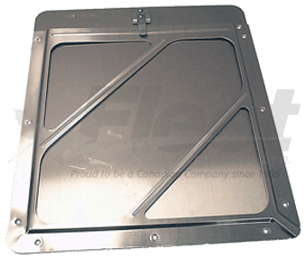 Single Clip Aluminum Placard Holder (RA910)