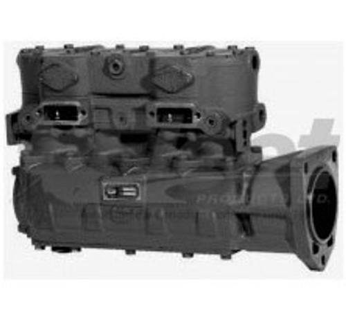 TF-1400 Mack Compressor, Remanufactured, For Mack E7 Engines, Air Brake System, Gear Drive, Top Discharge