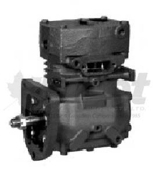 107296X TF-501 CAT Compressor, 12 CFM, water/air cooled, engine drive, top threaded discharge, flange mount, CAT fitment