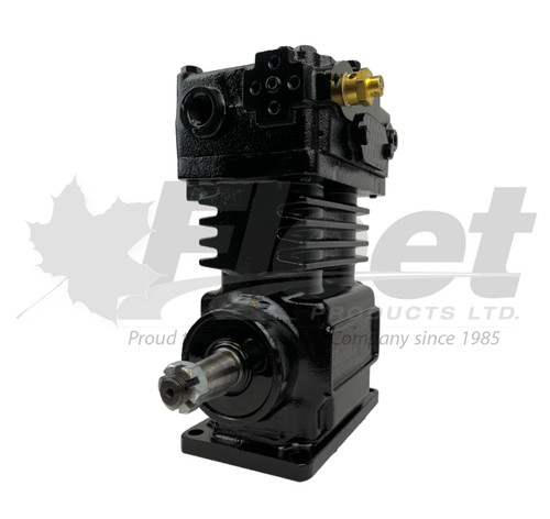 TF-550 air brake compressor, 107514X reman compressor, pulley drive compressor, 107514, EL13060, 108277X, 107008, 122-8966, 1228966, 5001300