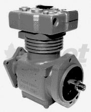 109219X BX-2150 CAT air brake compressor, 9.5 CFM, DT466/CAT 3306 fitment, water/air cooled, tapered shaft 109201, 109219, 65481, JN9714, N9714