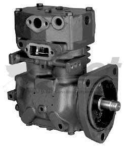 TF-501 Mack/Volvo Compressor, Reman, Water/Air Cooled, 43 lbs, Air Brake System 04625286563X, 175286563X, HVG286563, 102991, 286104.