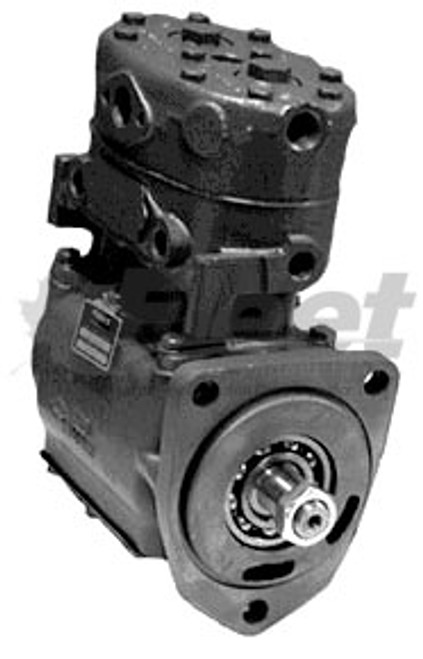 289347X TF-700 Mack air brake compressor, engine driven, 15.5 CFM, flange mount, right inlet, top discharge
