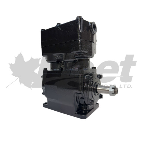 KN16060X EL1600 Pulley Drive Compressor - Gear-driven, water-cooled air brake compressor for heavy-duty trucks and trailers with CAT 3208 engines EL16060X, N7206 CAT 3208 (9L3613, 9Y8879)