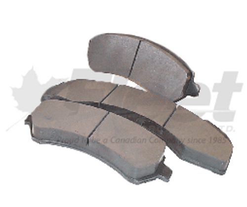 CD184 hydraulic disc brake pads, semi-metallic, smooth braking, OEM-grade, rotor-friendly friction