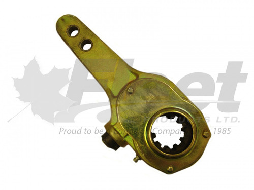 Manual slack adjuster, 10 spline, 5.5" and 6.5" arm length for drum brake axle applications in heavy-duty trucks